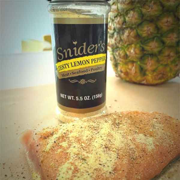 Snider's Seasoning UGC Lemon Pepper Salmon Instagram